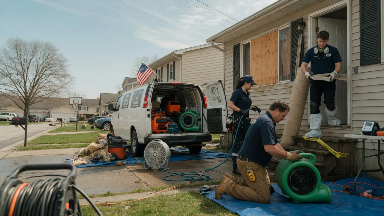 Water Damage Restoration in Karns City, PA near me